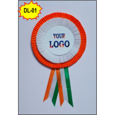 DOUBLE LAYER SIZE-M LOGO RIBBON BADGE (₹20 Rs Pc Pack 10Pc) DOUBLE LAYER SIZE-M LOGO RIBBON BADGE (₹20 Rs Pc Pack 10Pc)