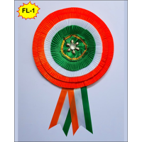 FOUR LAYER SIZE-XL RIBBON BADGE (₹35 Rs Pc Pack 10Pc)