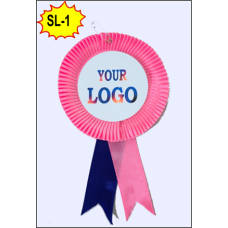 SINGLE LAYER SIZE-S LOGO RIBBON BADGE (₹12 Rs Pc Pack 25Pc) SINGLE LAYER SIZE-S LOGO RIBBON BADGE (₹12 Rs Pc Pack 25Pc)