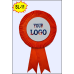 SINGLE LAYER SIZE-S LOGO RIBBON BADGE (₹12 Rs Pc Pack 25Pc) SINGLE LAYER SIZE-S LOGO RIBBON BADGE (₹12 Rs Pc Pack 25Pc)