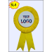 SINGLE LAYER SIZE-S LOGO RIBBON BADGE (₹12 Rs Pc Pack 25Pc) SINGLE LAYER SIZE-S LOGO RIBBON BADGE (₹12 Rs Pc Pack 25Pc)