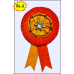 SINGLE LAYER SIZE-S RIBBON BADGE (₹12 Rs Pc Pack 25Pc)