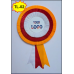 THREE LAYER SIZE-L LOGO RIBBON BADGE (₹25 Rs Pc Pack 10Pc) THREE LAYER SIZE-L LOGO RIBBON BADGE (₹25 Rs Pc Pack 10Pc)