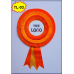 THREE LAYER SIZE-L LOGO RIBBON BADGE (₹25 Rs Pc Pack 10Pc) THREE LAYER SIZE-L LOGO RIBBON BADGE (₹25 Rs Pc Pack 10Pc)