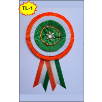 THREE LAYER SIZE-L RIBBON BADGE (₹25 Rs Pc Pack 10Pc)