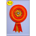 THREE LAYER SIZE-L RIBBON BADGE (₹25 Rs Pc Pack 10Pc) THREE LAYER SIZE-L RIBBON BADGE (₹25 Rs Pc Pack 10Pc)