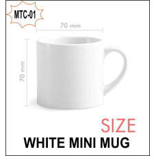 White Mini Mug White Mini Mug