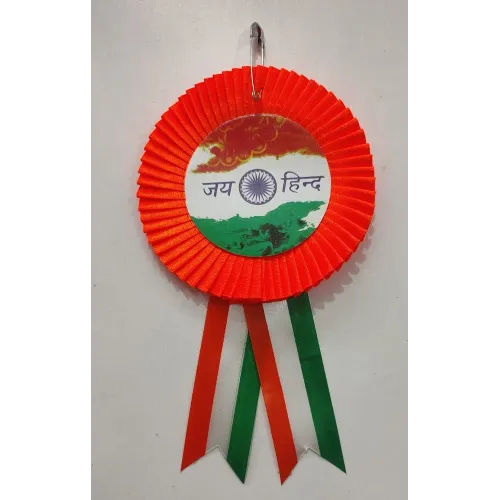 Tiranga Ribbon Badge Tiranga Ribbon Badge